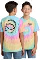 Port & Company Youth Tie-Dye Tee - Pastel Rainbow -  PC147Y